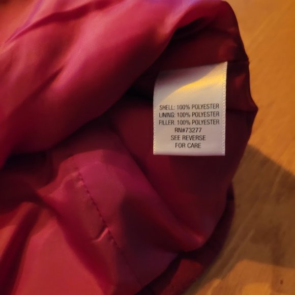 Brick Red Quilted Vest - Picture 3 of 5